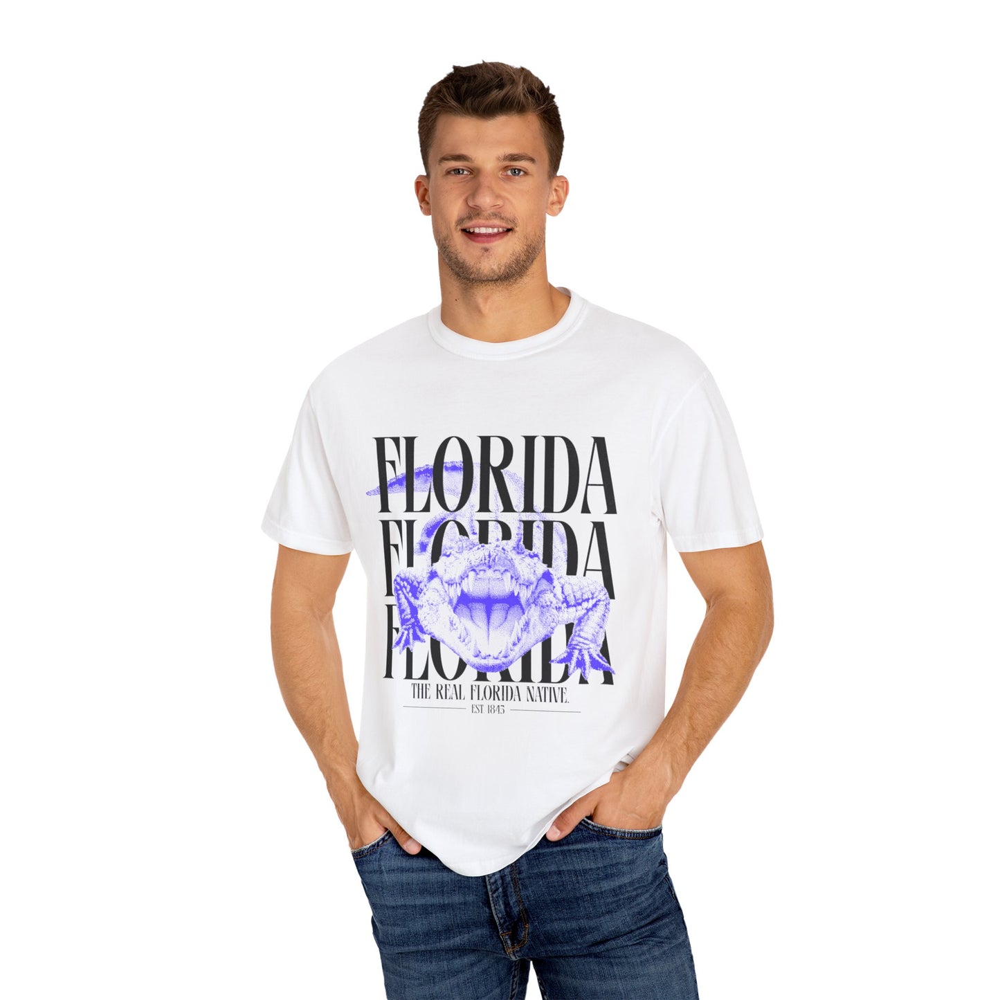 The Real Florida Native Tee — Bold Gator Graphic Streetwear T-Shirt