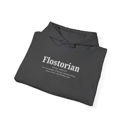 “Flostorian (n.)” Definition Hooded Sweatshirt | For Florida History Lovers & Culture Keepers
