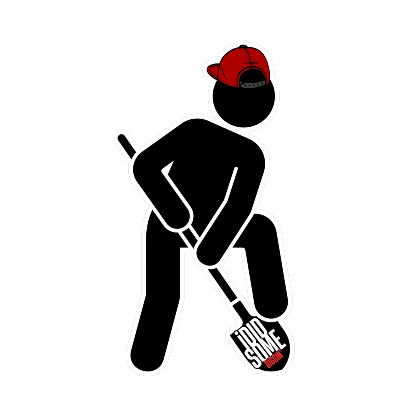 “I Did Some Diggin’” Kiss-Cut Vinyl Decal – Florida History Vibes for True Story Hunters