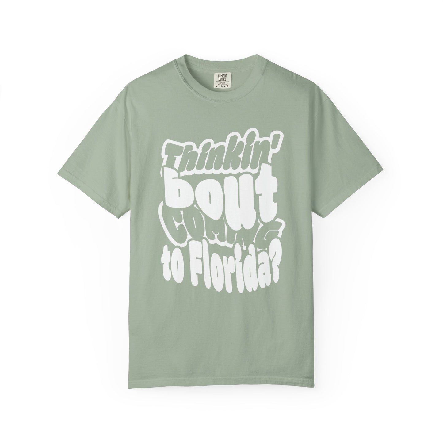 “Thinking ’Bout Coming to Florida? DON’T” Unisex Softstyle Graphic Tee