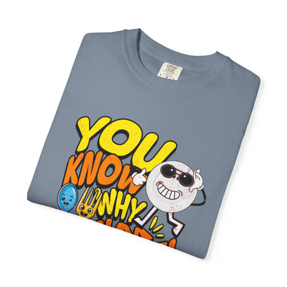 “You Know Why I’m Here” – Premium Graphic Tee for Food Lovers
