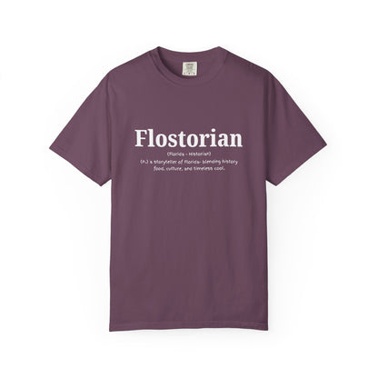 “Flostorian (n.)” Definition Tee | Florida Historian Graphic Shirt