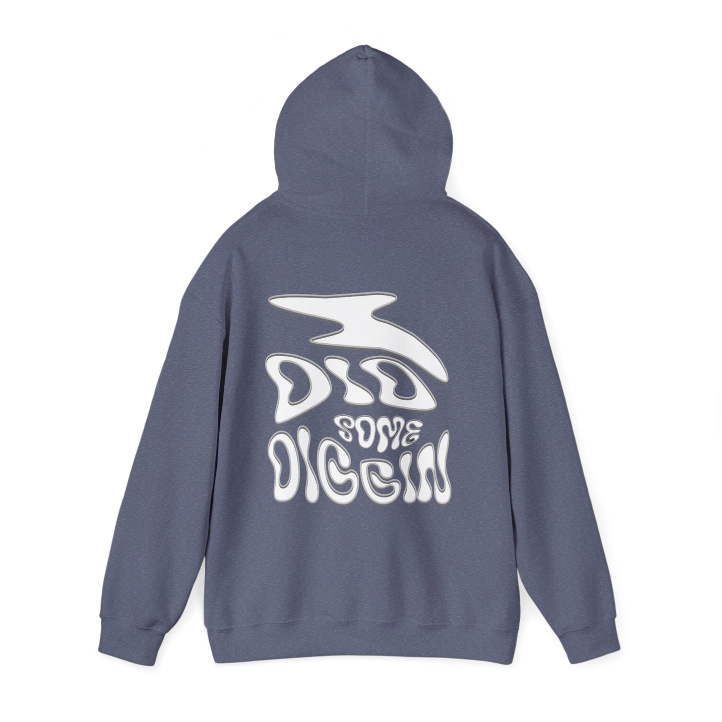 I Did Some Diggin’ Oversized Hoodie – Wave Logo Edition