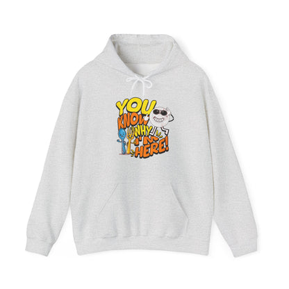 “You Know Why I’m Here” Graphic Hoodie– For the Real Foodies