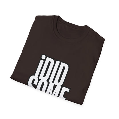 “I Did Some Diggin’” Unisex Graphic Tee