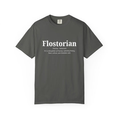 “Flostorian (n.)” Definition Tee | Florida Historian Graphic Shirt