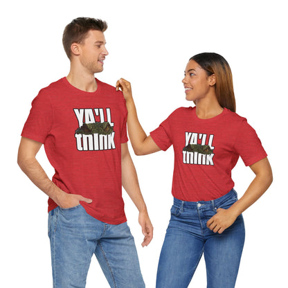 Ya’ll Think There’s an Alligator in This Water? Unisex Graphic Tee