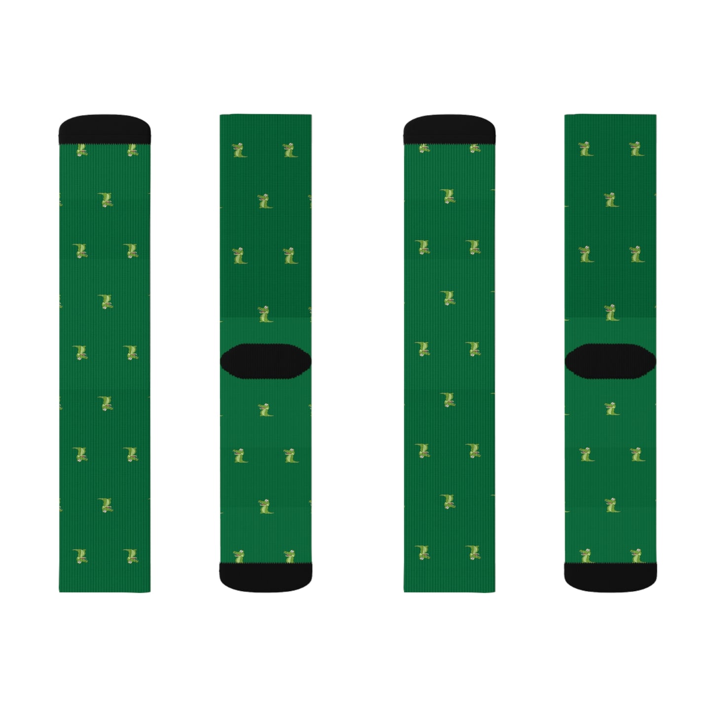 Flohï Gator Vibes Socks – Evergreen Edition