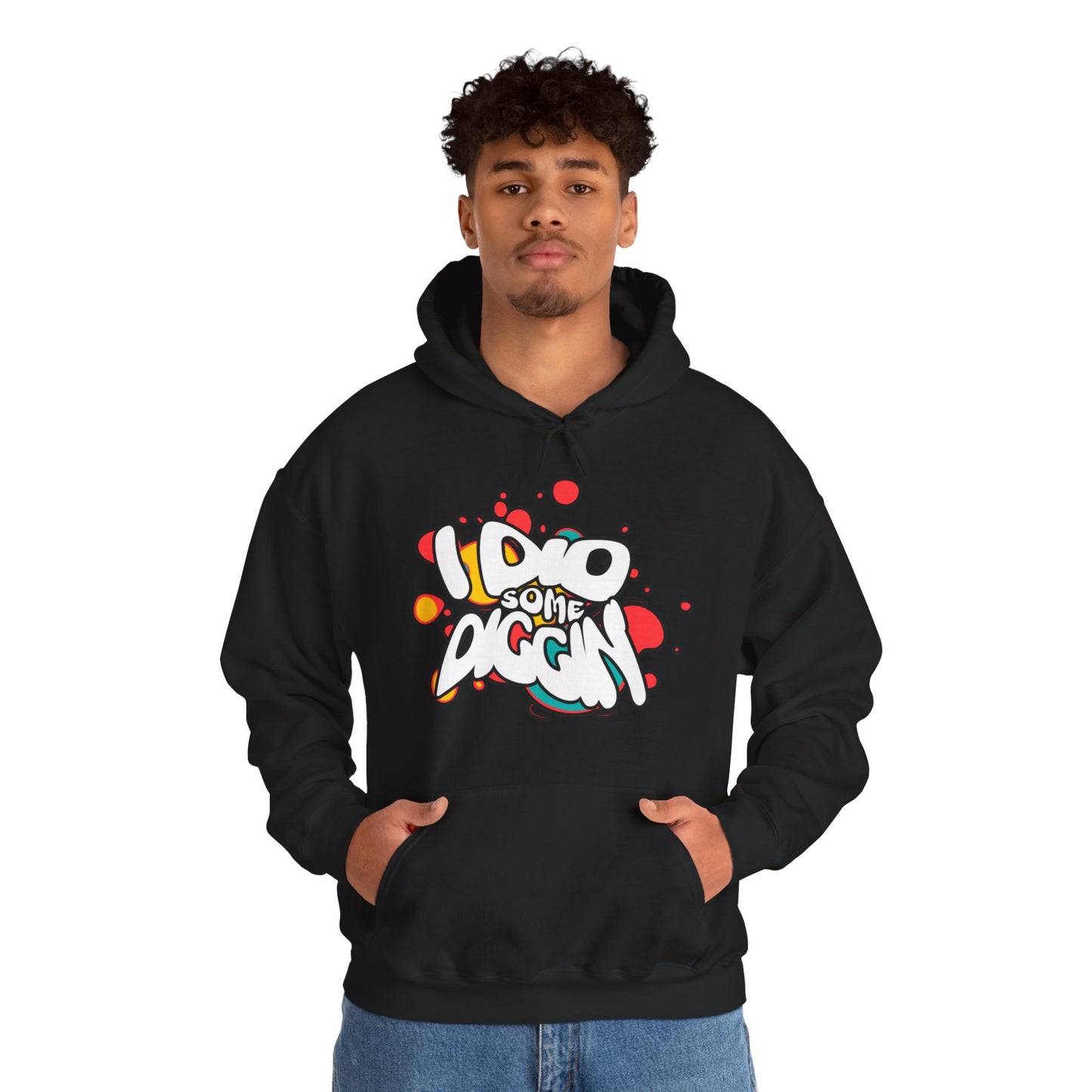 I Did Some Diggin’ Pop Art Hoodie – Bold Streetwear | The Hughleys x Spötted