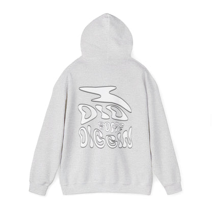 I Did Some Diggin’ Oversized Hoodie – Wave Logo Edition