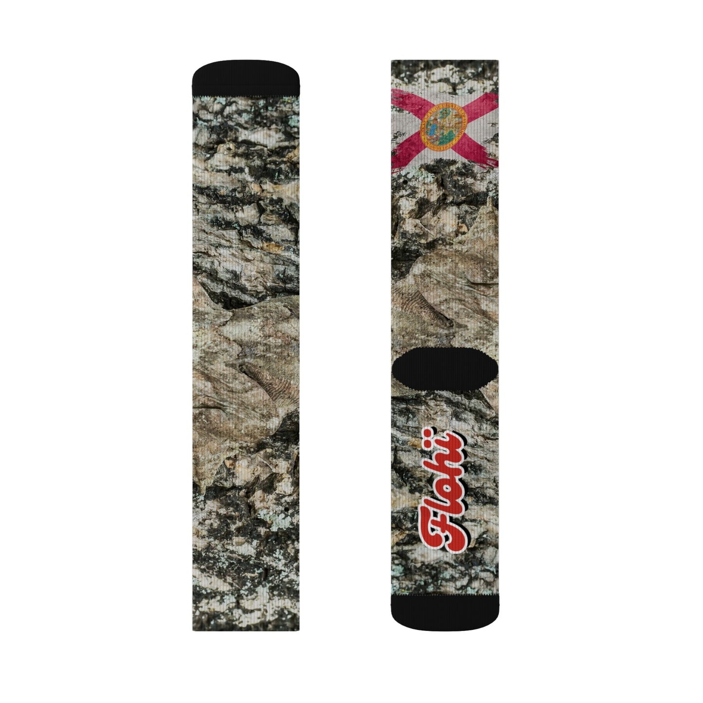 Flohï Signature Camo Socks – Florida Flag Edition | Premium Streetwear Socks
