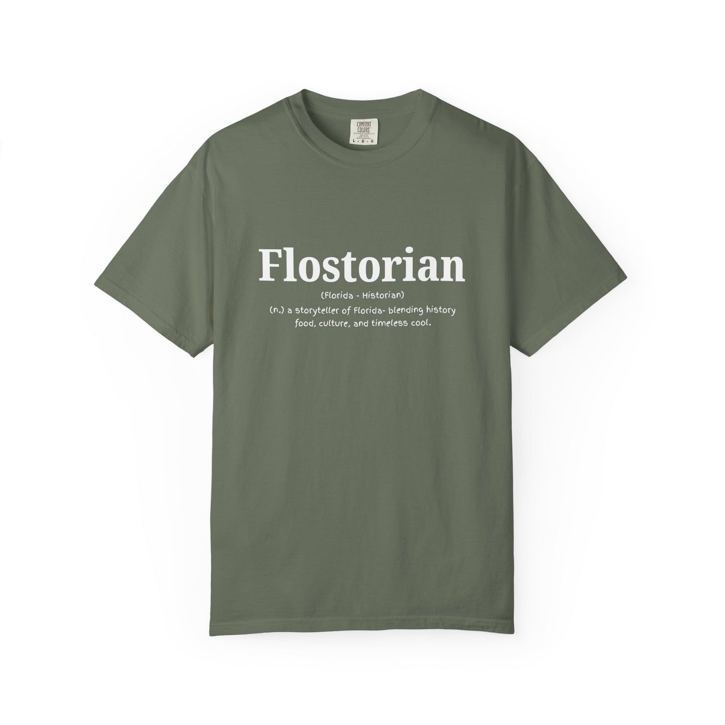 “Flostorian (n.)” Definition Tee | Florida Historian Graphic Shirt