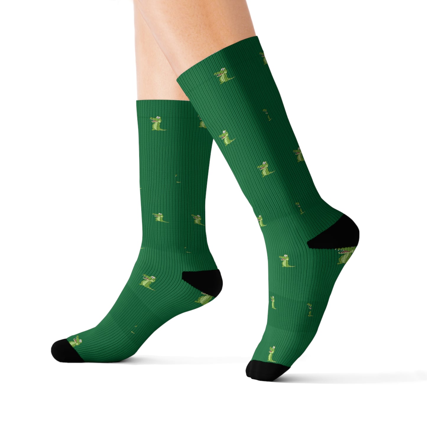 Flohï Gator Vibes Socks – Evergreen Edition