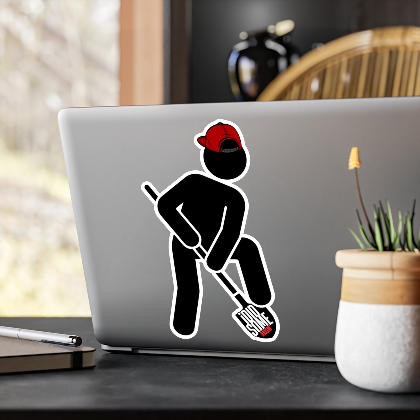 “I Did Some Diggin’” Kiss-Cut Vinyl Decal – Florida History Vibes for True Story Hunters