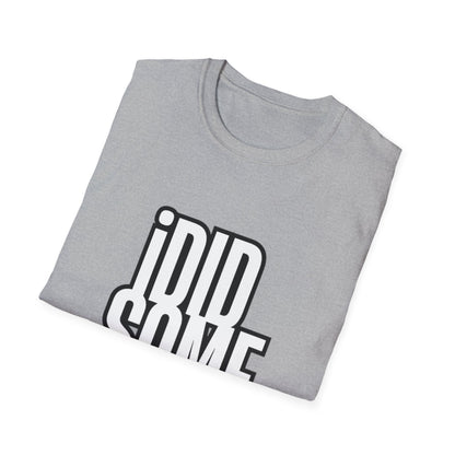 “I Did Some Diggin’” Unisex Graphic Tee