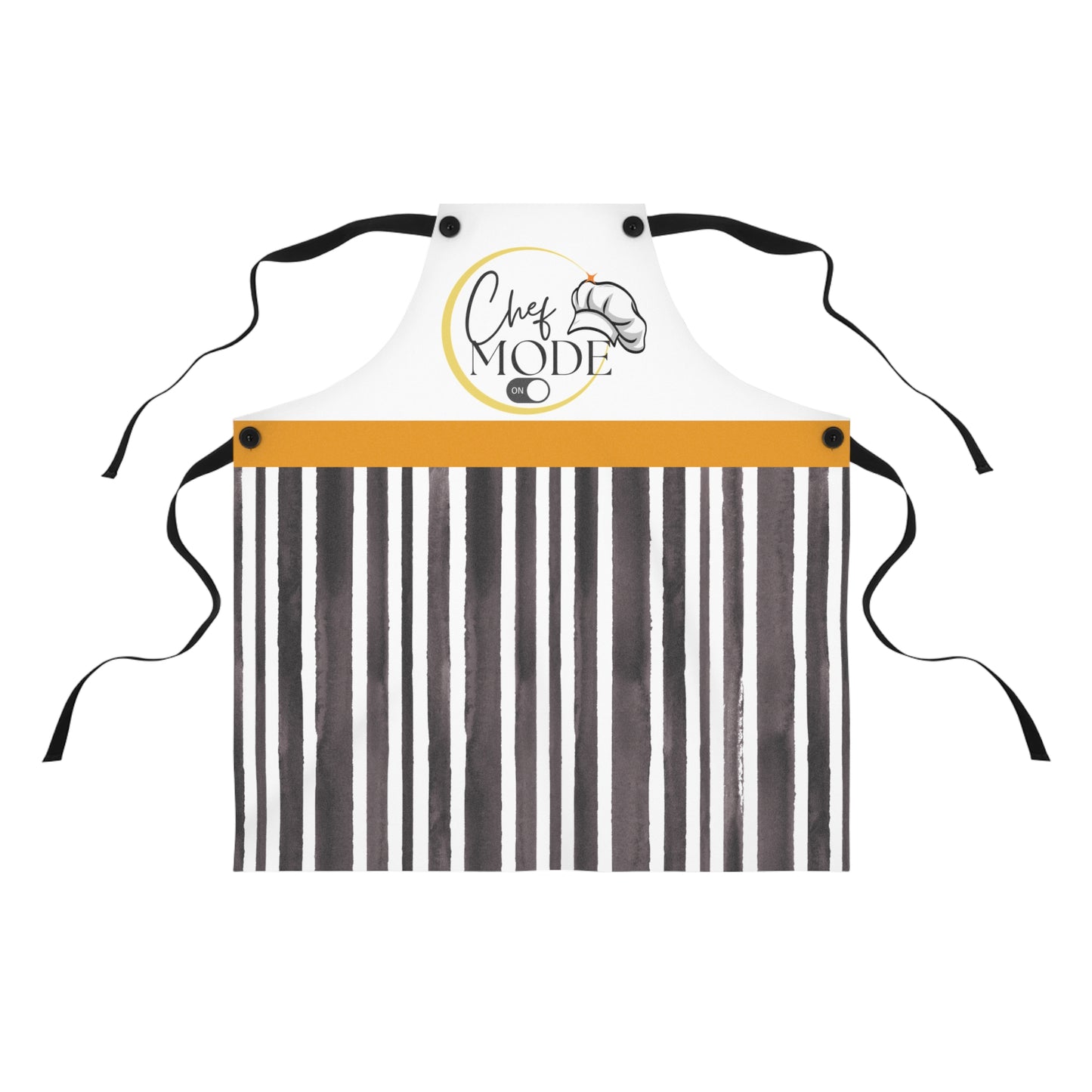 Chef Mode Apron, Stylish Cooking Gift, Baking Accessory, Kitchen Decor, Culinary Wear, Gift for Food Lovers