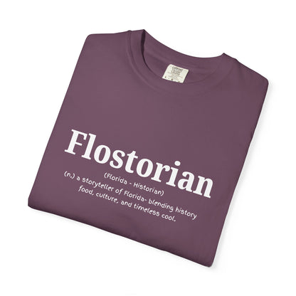 “Flostorian (n.)” Definition Tee | Florida Historian Graphic Shirt