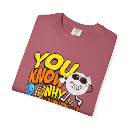 “You Know Why I’m Here” – Premium Graphic Tee for Food Lovers