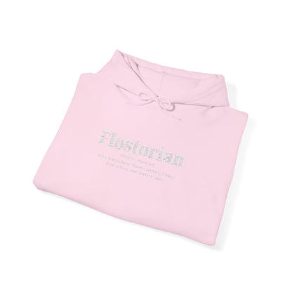 “Flostorian (n.)” Definition Hooded Sweatshirt | For Florida History Lovers & Culture Keepers
