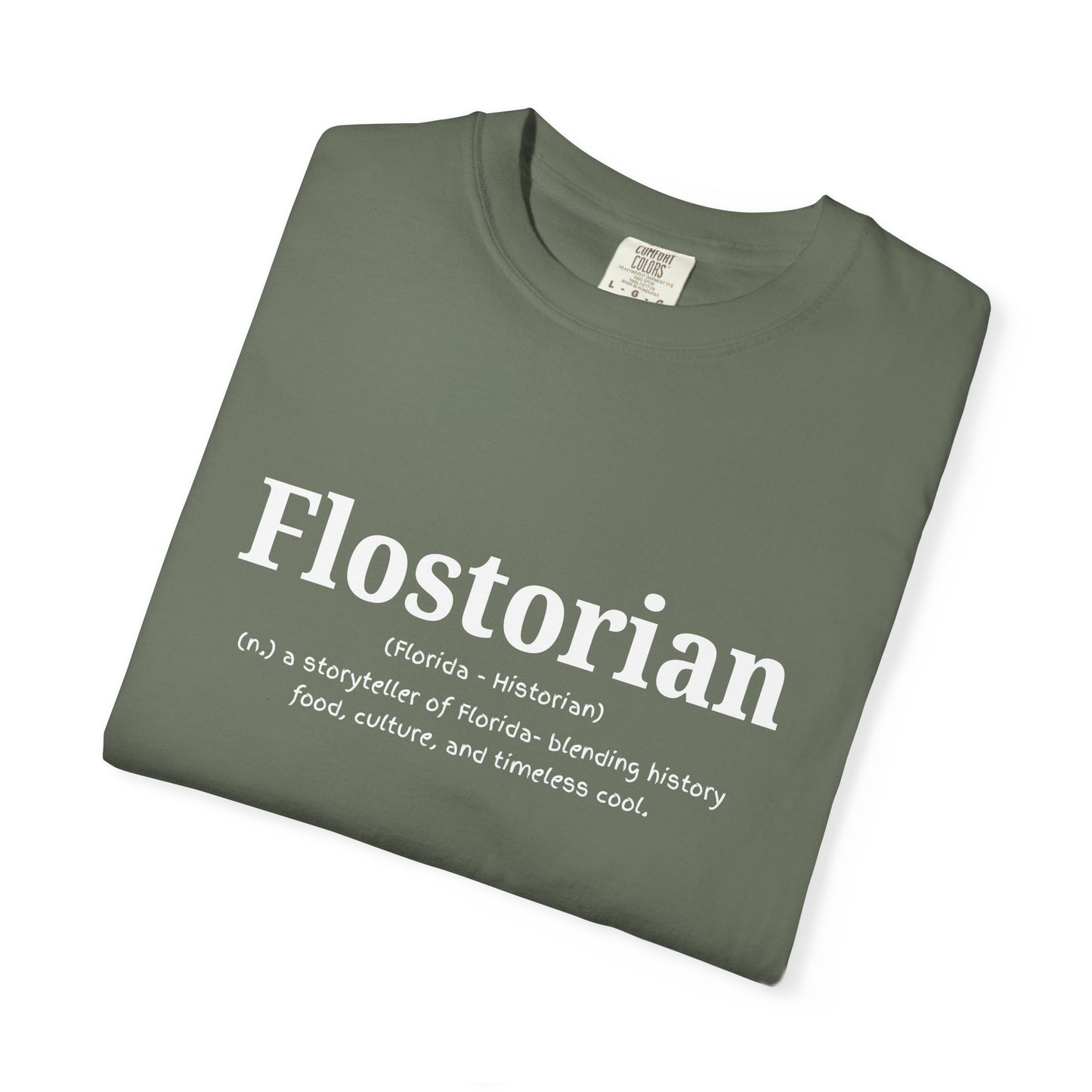 “Flostorian (n.)” Definition Tee | Florida Historian Graphic Shirt