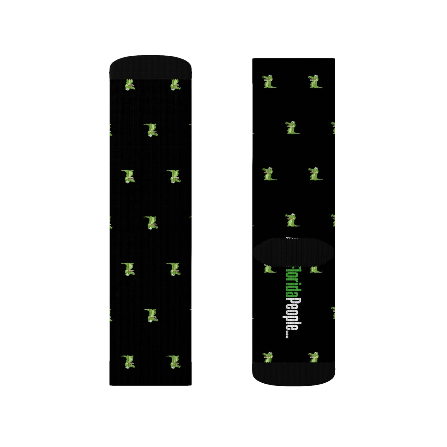 Gator Drip Socks – Florida Alligator Streetwear Vibes | Flohï Signature Socks
