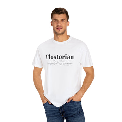 “Flostorian (n.)” Definition Tee | Florida Historian Graphic Shirt