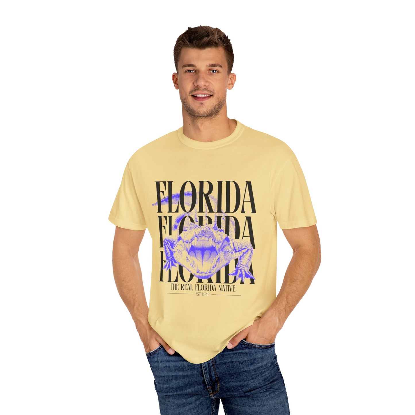 The Real Florida Native Tee — Bold Gator Graphic Streetwear T-Shirt
