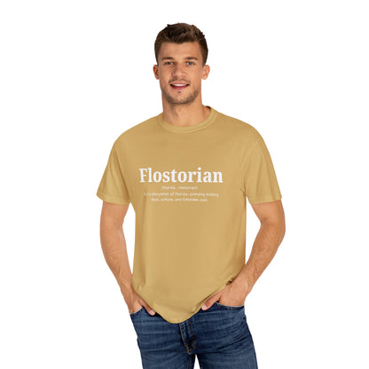 “Flostorian (n.)” Definition Tee | Florida Historian Graphic Shirt