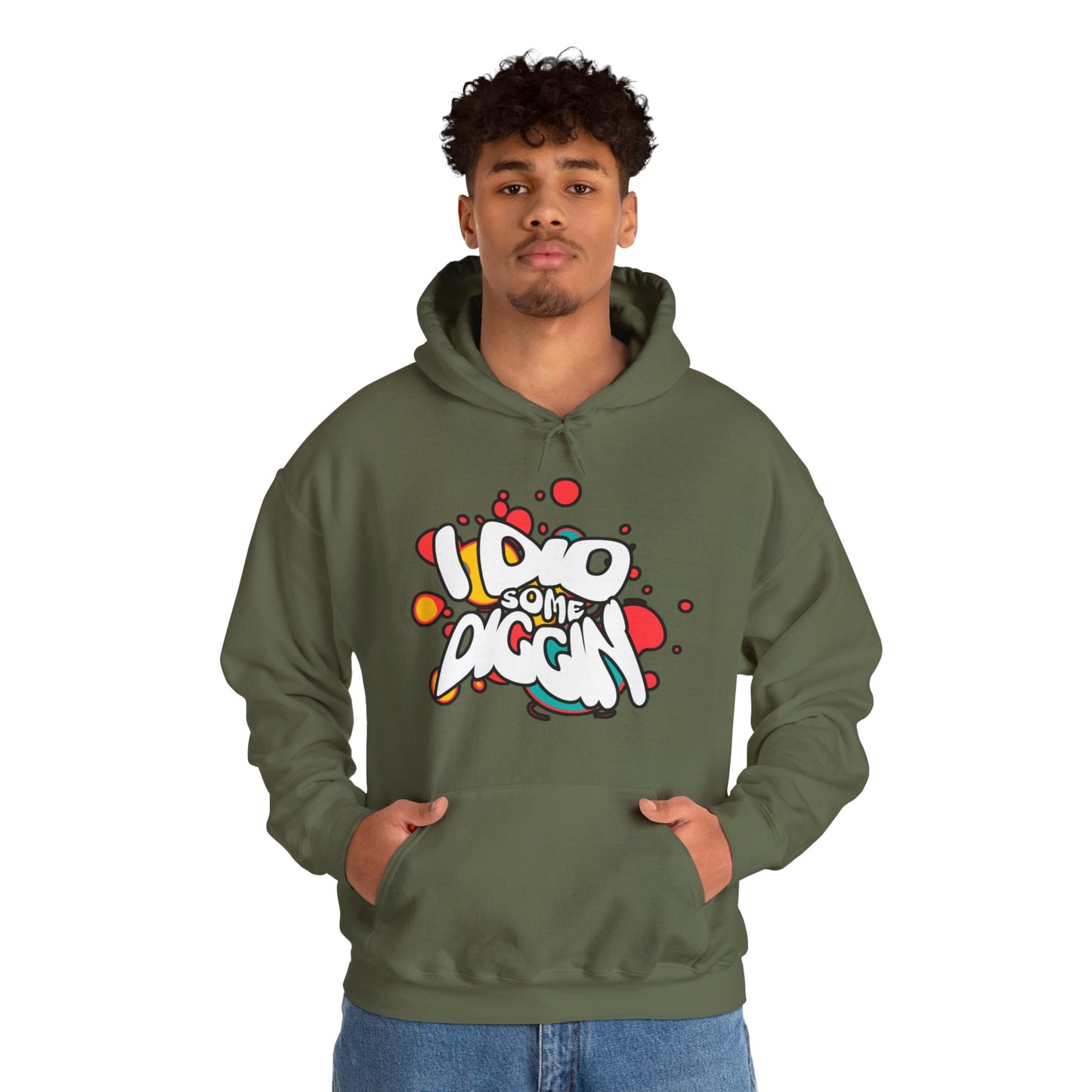 I Did Some Diggin’ Pop Art Hoodie – Bold Streetwear | The Hughleys x Spötted