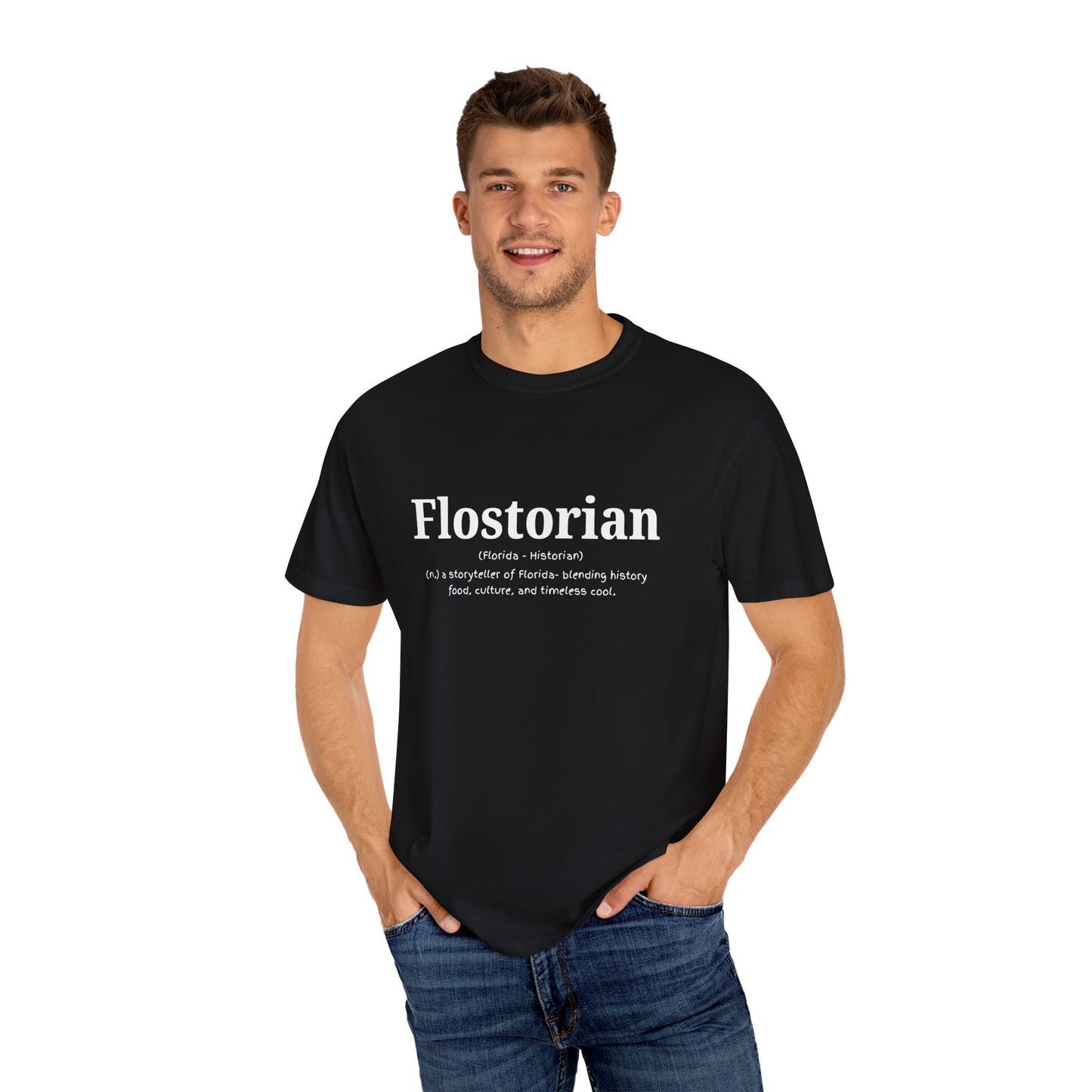 “Flostorian (n.)” Definition Tee | Florida Historian Graphic Shirt