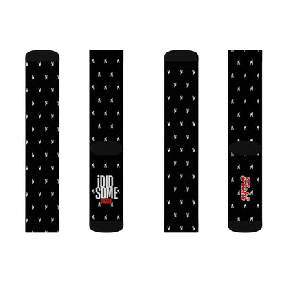 “I Did Some Diggin’” Socks – Flohï Signature Streetwear Statement | Unisex Crew Socks