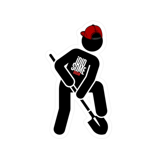 “I Did Some Diggin’” Kiss-Cut Vinyl Decal – Florida History Vibes for True Story Hunters