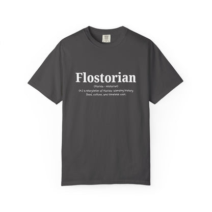 “Flostorian (n.)” Definition Tee | Florida Historian Graphic Shirt