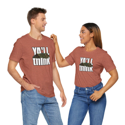 Ya’ll Think There’s an Alligator in This Water? Unisex Graphic Tee