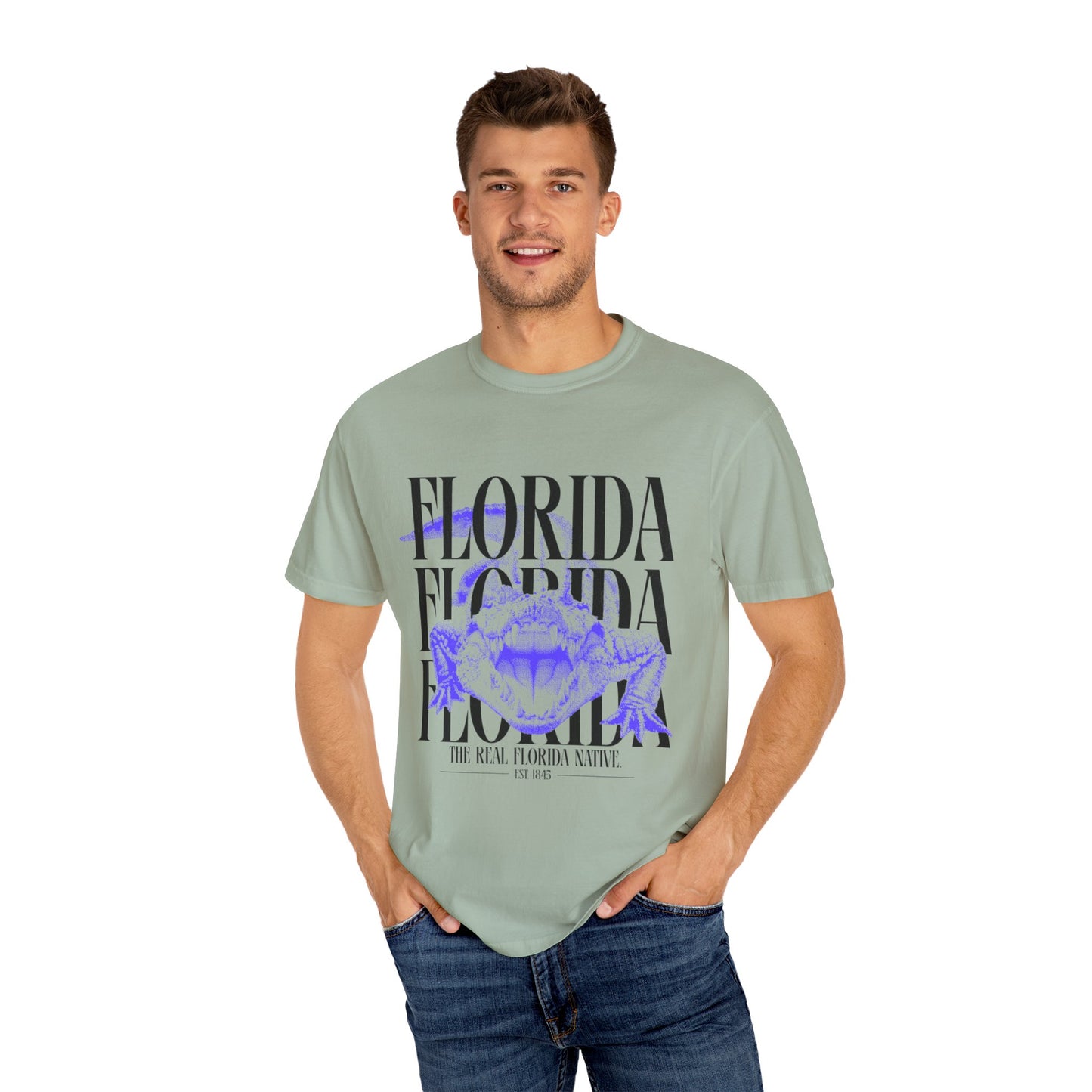 The Real Florida Native Tee — Bold Gator Graphic Streetwear T-Shirt