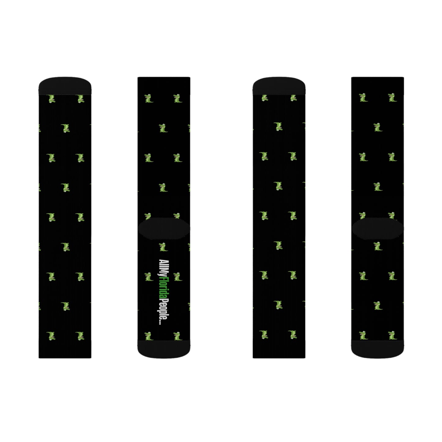 Gator Drip Socks – Florida Alligator Streetwear Vibes | Flohï Signature Socks