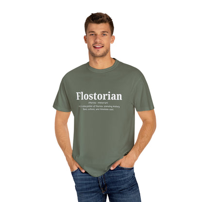 “Flostorian (n.)” Definition Tee | Florida Historian Graphic Shirt