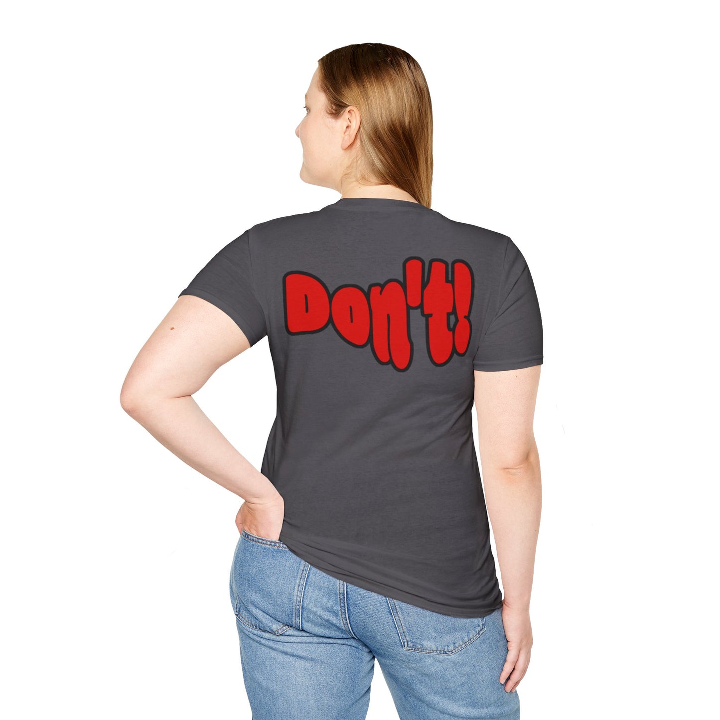 “Thinking ’Bout Coming to Florida? DON’T” Unisex Softstyle Graphic Tee