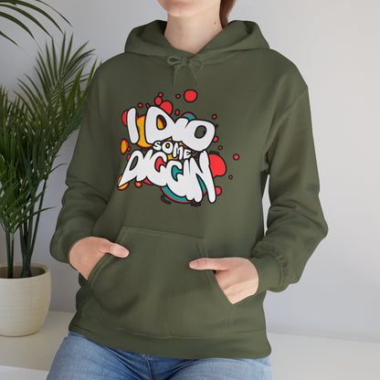 I Did Some Diggin’ Pop Art Hoodie – Bold Streetwear | The Hughleys x Spötted