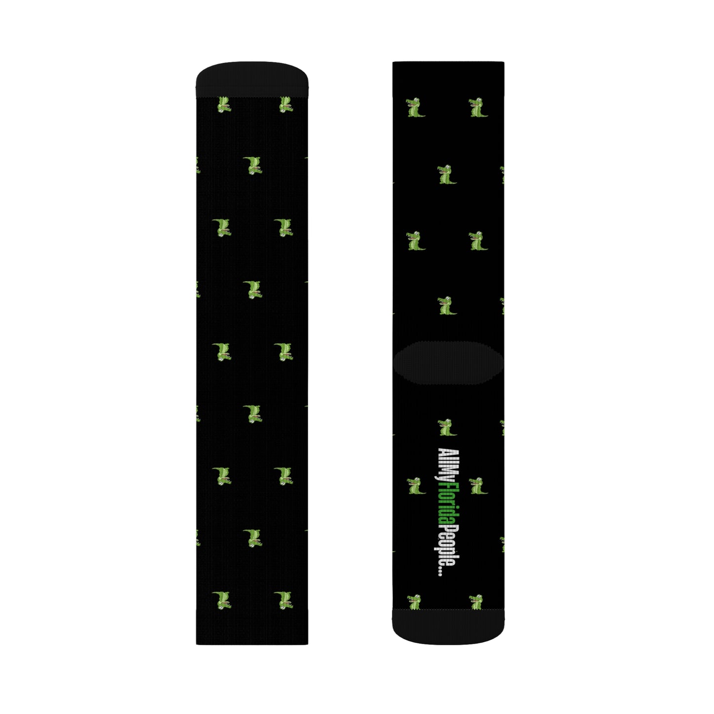 Gator Drip Socks – Florida Alligator Streetwear Vibes | Flohï Signature Socks