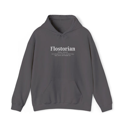 “Flostorian (n.)” Definition Hooded Sweatshirt | For Florida History Lovers & Culture Keepers