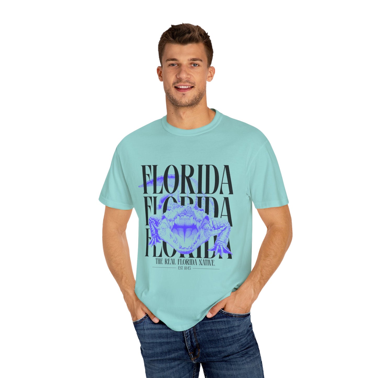 The Real Florida Native Tee — Bold Gator Graphic Streetwear T-Shirt