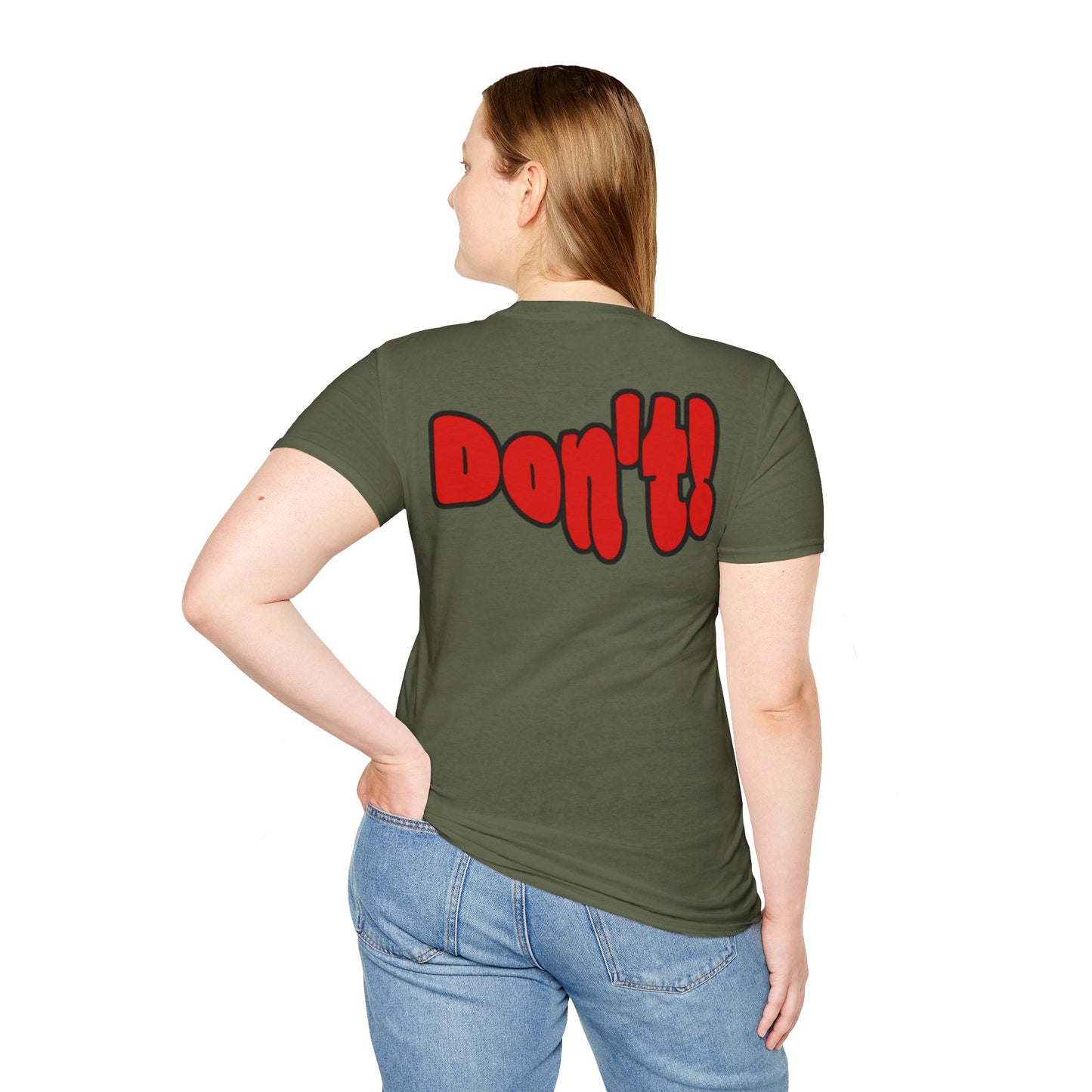 “Thinking ’Bout Coming to Florida? DON’T” Unisex Softstyle Graphic Tee