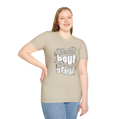 “Thinking ’Bout Coming to Florida? DON’T” Unisex Softstyle Graphic Tee