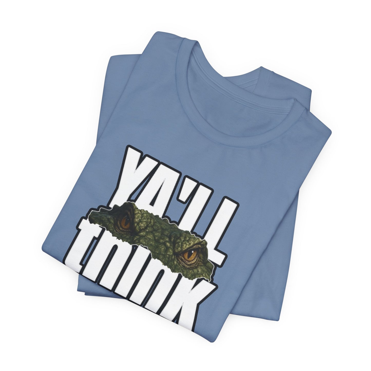 Ya’ll Think There’s an Alligator in This Water? Unisex Graphic Tee