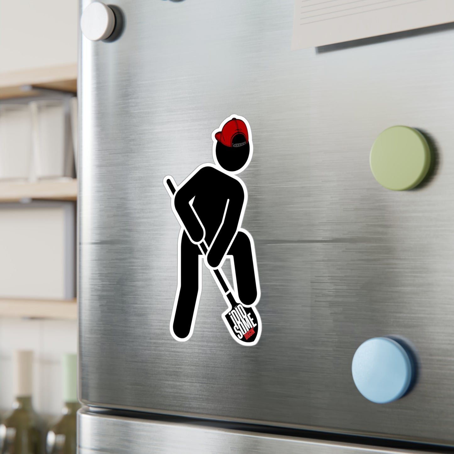 “I Did Some Diggin’” Kiss-Cut Vinyl Decal – Florida History Vibes for True Story Hunters