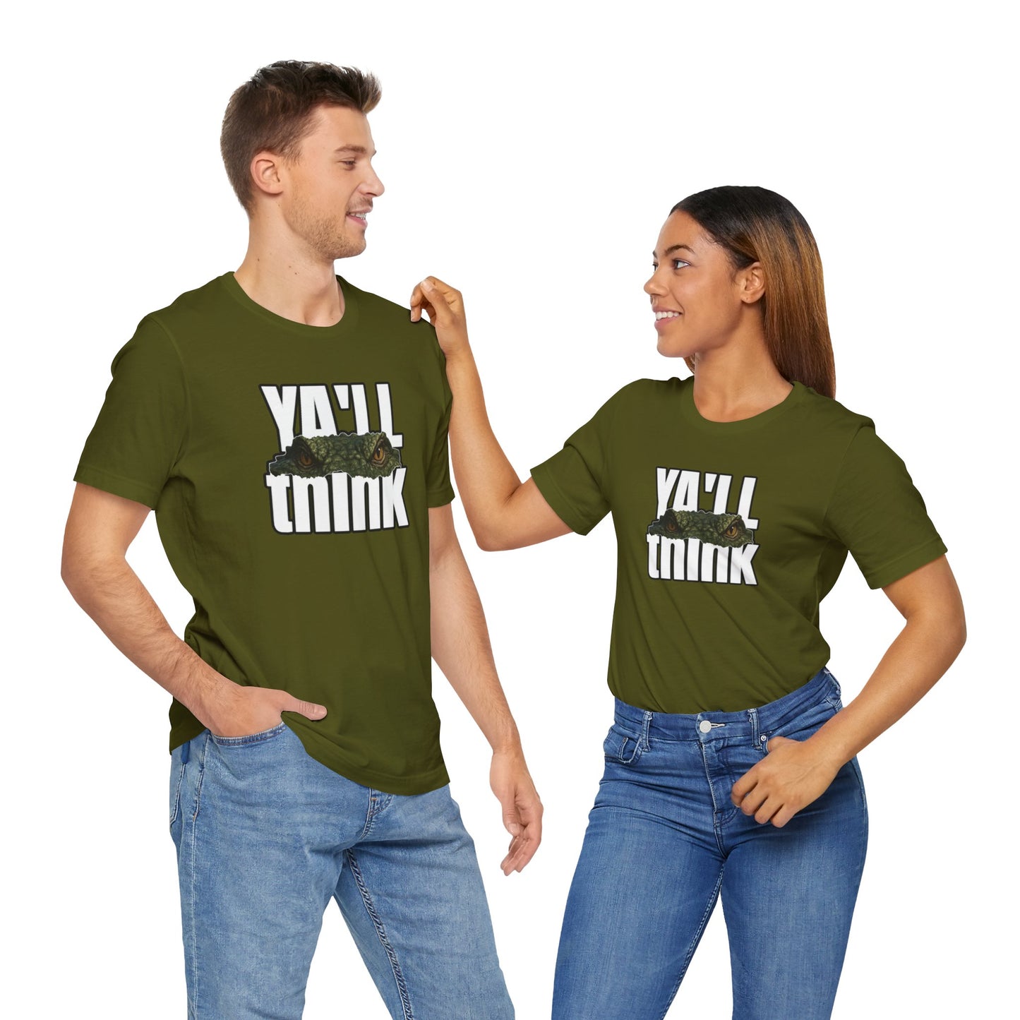 Ya’ll Think There’s an Alligator in This Water? Unisex Graphic Tee