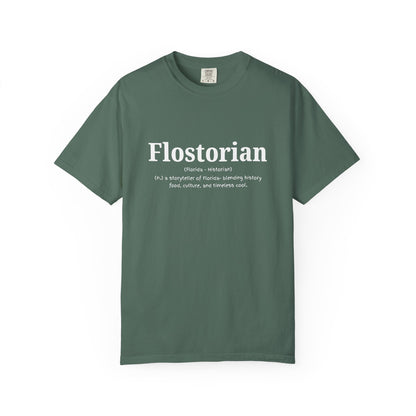 “Flostorian (n.)” Definition Tee | Florida Historian Graphic Shirt