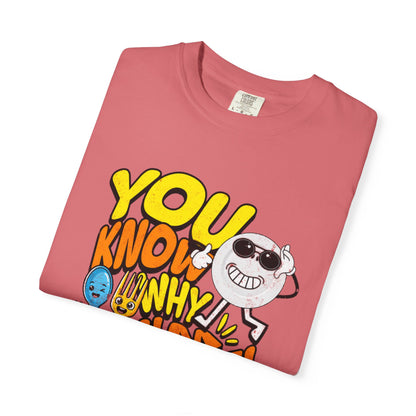 “You Know Why I’m Here” – Premium Graphic Tee for Food Lovers