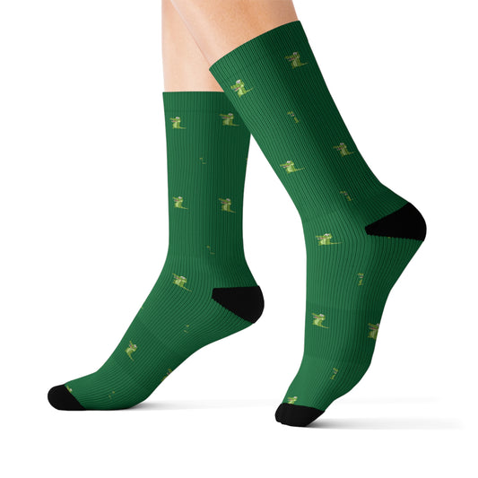 Flohï Gator Vibes Socks – Evergreen Edition